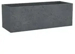 Scheurich Kunststoff-Kasten C-Cube Long, rechteckig, Schwarz
