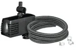 Ubbink Pumpenset f&uuml;r Wasserspeier Pond Decor 600, Schwarz