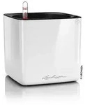 LECHUZA&reg; CUBE Premium, All-in-One Set, hochglanz, Wei&szlig;