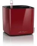 LECHUZA&reg; CUBE Premium, All-in-One Set, hochglanz, Dunkelrot