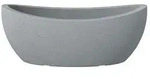 Scheurich Kunststoff-Jardiniere Wave Globe, oval, ca. B58/H23/T24 cm, Grau