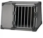 Trixie Transportbox f&uuml;r Hunde, Aluminium, grafit, Grau