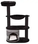 Trixie Kratzbaum Giada, schwarz/wei&szlig;, ca. B65/H112/T38 cm