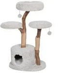 Dehner Premium Lovely Natur-Kratzbaum Aufsteigen & Abschalten, ca. B60/H100-110/T45