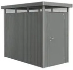 Biohort Ger&auml;tehaus HighLine HS, ca. B155/H222/T275 cm, Quarzgrau