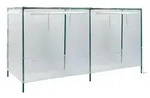 Pergart Hochbeetabdeckung, Transparent, Dunkelgr&uuml;n
