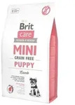 Brit Care Trockenfutter f&uuml;r Hunde Puppy Mini Junior, Lamm