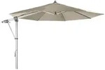 Doppler Pendelschirm Expert, rund, ca. &Oslash;350 cm, Taupe