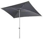 Doppler Sonnenschirm Act Neo, rechteckig, ca. B225/T120 cm, Dunkelgrau