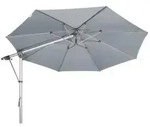 Doppler Pendelschirm Expert, rund, ca. &Oslash;350 cm, Hellgrau