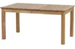 Siena Garden Tisch Falun, ca. B150/H74/T90 cm, Hellbraun