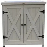 Habau Gartenschrank Laura, Grau