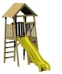 Wendi Toys Spielturm Falke, Braun, Gelb