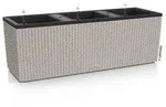 LECHUZA&reg; Polyrattan-Kasten Trio Cottage, rechteckig, Hellbraun