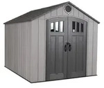 Lifetime Ger&auml;tehaus Jupiter, ca. B243/H243/T304 cm, Grau, Dunkelgrau