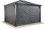 Sojag Vorhang-Set f&uuml;r Ventura 10x10