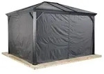 Sojag Vorhang-Set f&uuml;r Ventura 10x14
