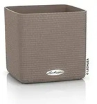 LECHUZA&reg; CUBE Color, All-in-One Set, Hellbraun