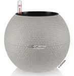 LECHUZA&reg; PURO Color, All-in-One-Set, rund, ca. &Oslash;20 cm, Beige
