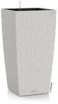 LECHUZA&reg; Kunststoff-Topf Cubico Cottage, konisch, Hellgrau