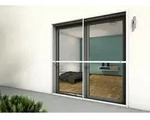 Hecht Doppel-Schiebet&uuml;r Comfort, ca. B240/H240 cm, Dunkelbraun