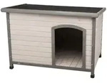 Trixie Hundeh&uuml;tte Classic mit Flachdach, grau