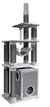 Nobby Kratzbaum Telde, grau, ca. B80/H232/T60 cm