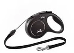 flexi&reg; Hundeleine Seil-Leine New Classic, Medium, 5m, Schwarz