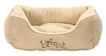 Dehner Lieblinge Kuschelbett Sammy, rechteckig, beige