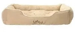 Dehner Lieblinge Kuschelbett Sammy, rechteckig, beige