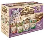 Carnilove Nassfutter f&uuml;r Katzen Wild-Origins Fillets Multipack Adult, 12 x 85 g