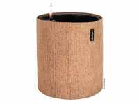 LECHUZA® TRENDCOVER Cork, All-in-One Set, Hellbraun