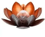 Dehner Solar-Lotus, ca. &Oslash;27/H12 cm, Rot