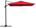 Schneider Ampelschirm Rhodos Junior, quadratisch, ca. B230/T230 cm, Rot