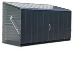 Trimetals Aufbewahrungsbox Storeguard, ca. B196/H113/T89 cm, Dunkelgrau