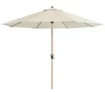 Doppler Sonnenschirm Aluwood Ultra, rund, ca. &Oslash;350 cm, Natur
