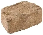 Diephaus Mauerstein, 18/25 x 14 x 10 cm, Beige