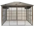 Sojag Pavillon Castel 10x12, Braun