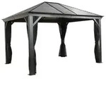 Sojag Pavillon Mykonos 10x12, inkl. Moskitonetz, ca. B353/H291/T298 cm