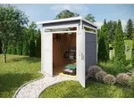 Weka Gartenhaus 265, Grau