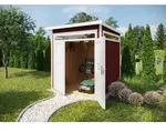 Weka Gartenhaus 265, Rot