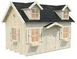 Palmako Spielhaus Marie, ca. B320/H220/T221 cm, Natur