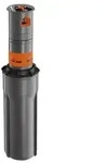 GARDENA Sprinklersystem Turbinen-Versenkregner T 200, Grau, Orange, Schwarz