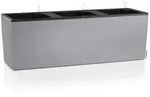 LECHUZA&reg; Kunststoff-Kasten Trio Stone inkl. Pflanzeinsatz, rechteckig, ca.