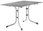 Sieger Klapptisch Boulevard mit Polytec&reg;-Platte, ca. B120/H73/T80 cm