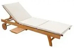 Dehner Rollliege Ravenna, ca. B70/H89/T200 cm, Beige