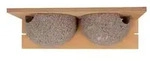 CJ Wildlife Nistkasten Doppelnest Mehlschwalbe Cancun, ca. B37,5/H11/T16 cm,