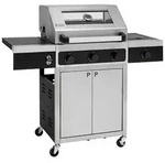 tepro Gasgrill Keansburg 3 Special Edition, Silber, Schwarz