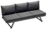 Sieger Lounge-Liege Auckland, Schwarz