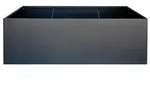 Herstera Metall-Pflanzkasten Cube Edge, rechteckig, anthrazit, ca. B150 cm